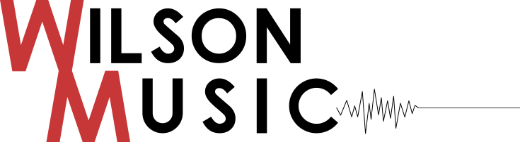 Logo de l'école de guitare Wilson Music